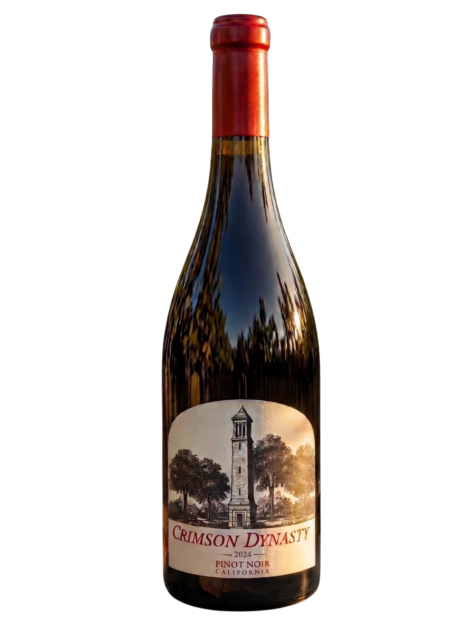 Crimson Dynasty Pinot Noir bottle